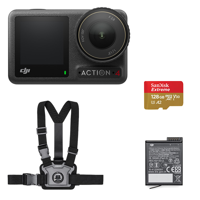 DJI Action 4 Starter Kit